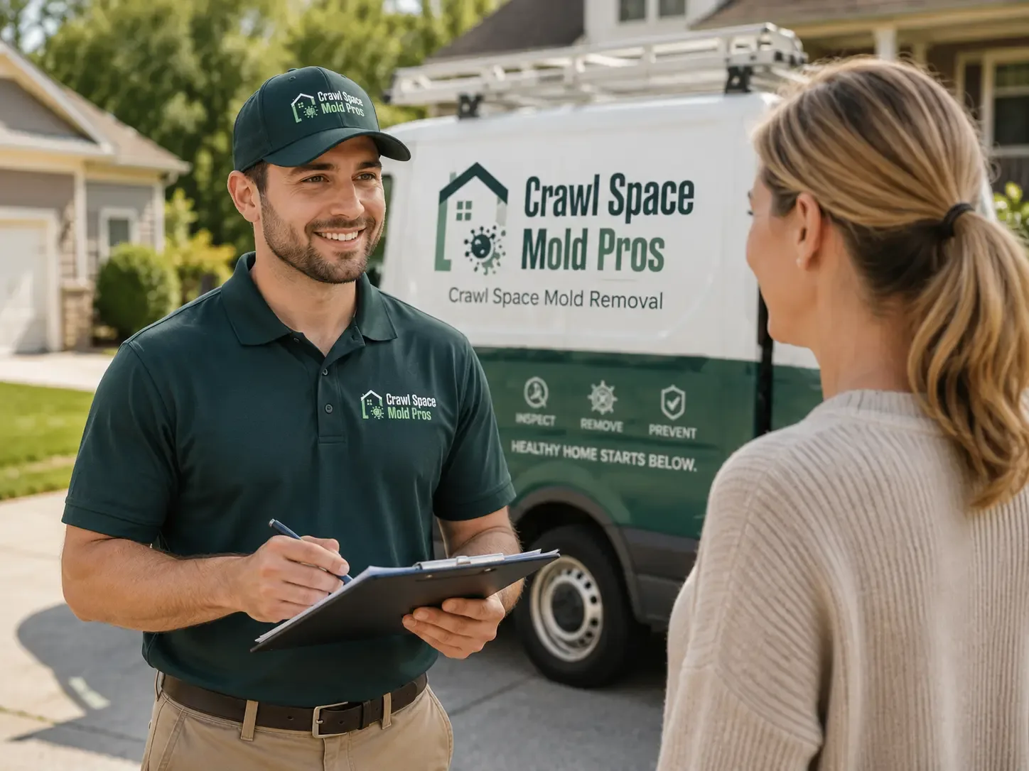 Crawl Space Mold Removal Guthrie Center, IA FAQs